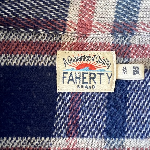 Faherty Ledgend Sweater shirt XL - Picture 4 of 4